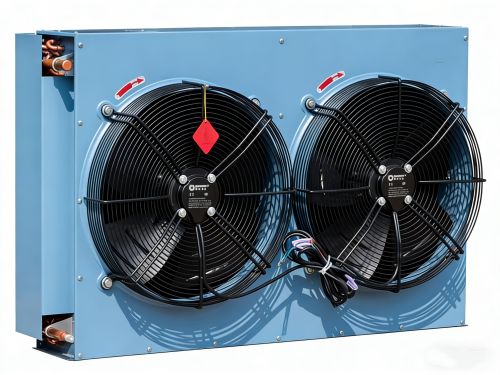 风冷 散热器 风叶挂壁H型冷凝器 带电机